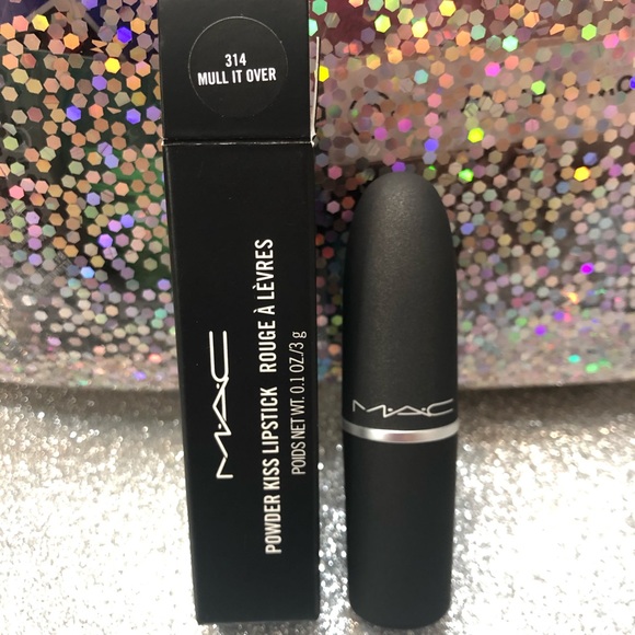 BNIB! MAC Powder KISS in Lipstick Mull It Over 314 - Picture 5 of 7